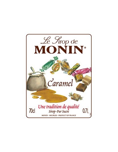 Monin Caramel siroop ingrediënten