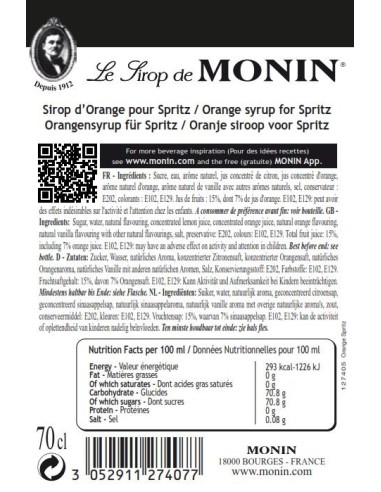 Monin Orange Spritz